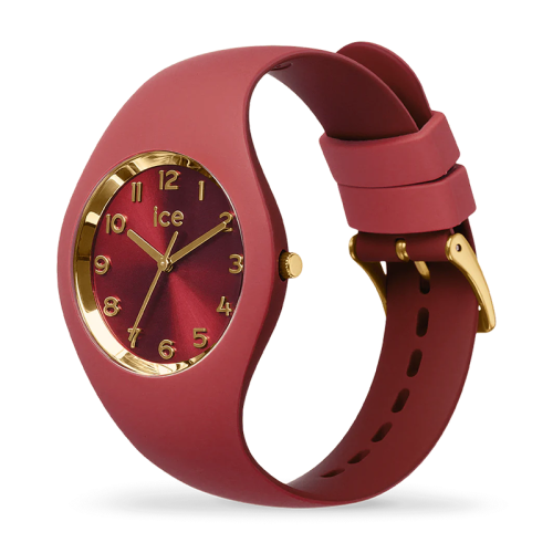 Montre Femme S ICE WATCH DUO CHIC Silicone Terracotta