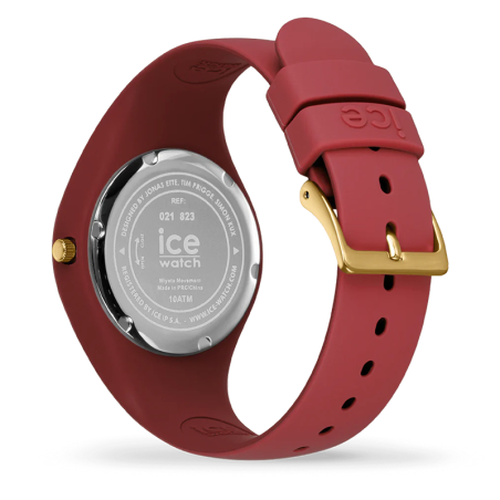Montre femme s ice watch duo chic silicone terracotta – analogiques