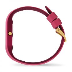 Montre femme s ice watch duo chic silicone raspberry - analogiques - edora - 2