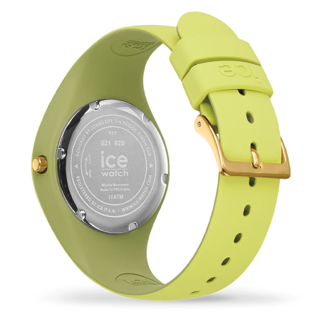 Montre femme s ice watch duo chic silicone lime – analogiques
