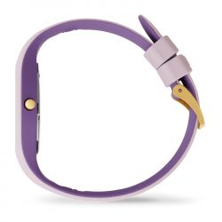 Montre femme s ice watch duo chic silicone violet - analogiques - edora - 2