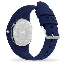 Montre femme m ice watch flower midnight lime silicone bleu - analogiques - edora - 3