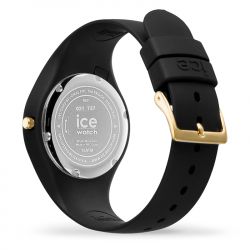 Montre femme s ice watch flower black dahlia silicone noir - analogiques - edora - 3