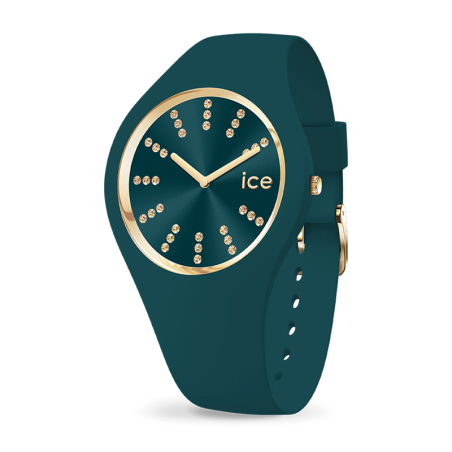 Montre femme s ice watch cosmos silicone verdigris – analogiques