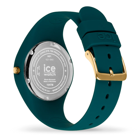 Montre femme s ice watch cosmos silicone verdigris – analogiques