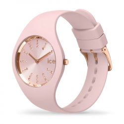 Montre femme s ice watch cosmos silicone rose - analogiques - edora - 1