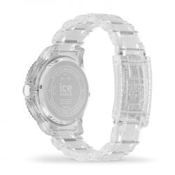 Montre femme m ice watch clear sunset energy plastique transparent - montres-femme - edora - 3