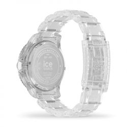 Montre femme m ice watch clear sunset turquoise plastique transparent - montres-femme - edora - 3