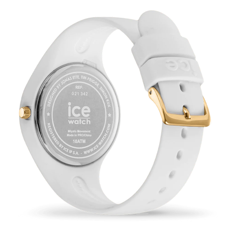 Montre femme s ice watch cosmos rainbow silicone blanc – analogiques