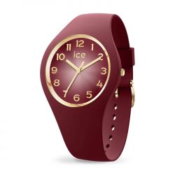 Montre femme s ice watch glam secret silicone burgundy - analogiques - edora - 0