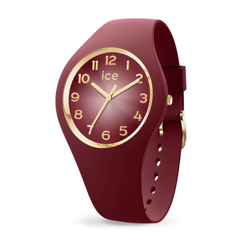 Montre Femme S ICE WATCH GLAM SECRET Silicone Burgundy
