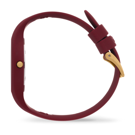 Montre femme s ice watch glam secret silicone burgundy – analogiques
