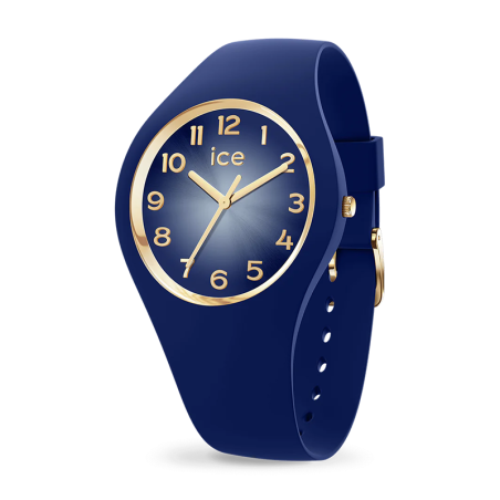 Montre femme s ice watch glam secret silicone bleu – analogiques