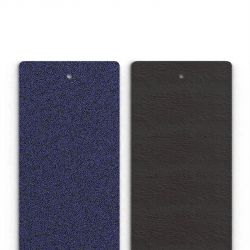 Cuir manchette 40mm les georgettes nuit Étoilée brun Écorce - cuirs - edora - 0