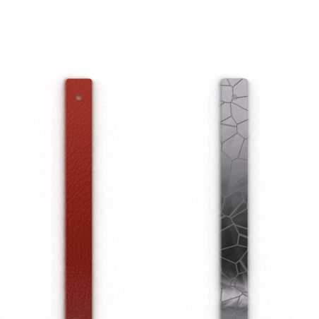 Bracelet femme, homme, or & argent : jonc, gourmette, manchette (3) - cuirs - edora - 2