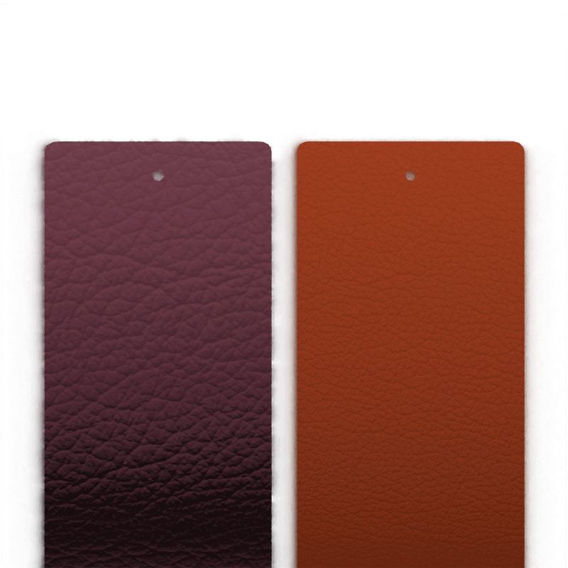 Cuir manchette 40mm les georgettes pourpre métalisée azalée - cuirs - edora