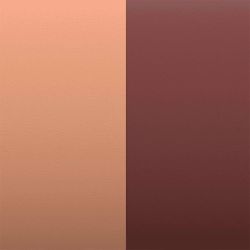 Cuir manchette 14mm les georgettes pêche cyclamen - cuirs - edora - 1