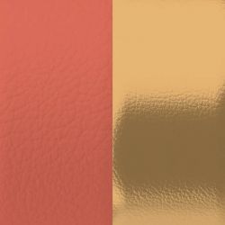 Cuir manchette 14mm les georgettes pamplemousse golden hour - cuirs - edora - 1