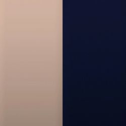 Simili bague 16mm les georgettes poudre ombre bleutée - cuirs - edora - 1