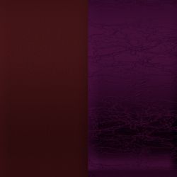 Simili bague 16mm les georgettes cassis mure nacrée - cuirs - edora - 1