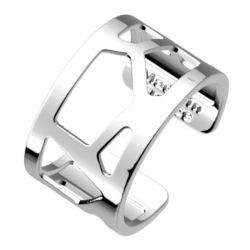 Bague femme 12mm les georgettes girafe laiton argenté - fete-des-meres - edora - 1