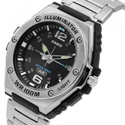 Montre homme casio acier inoxydable - analogiques - edora - 1