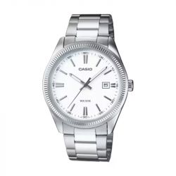 Montre homme casio timeless acier inoxydable - accueil - edora - 0
