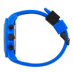 Montre chronographe homme l ice watch chrono neon blue silicone bleu - chronographes - edora - 2