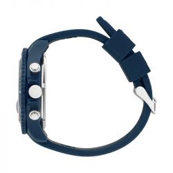 Montre chronographe homme l ice watch chrono blue lime silicone bleu - chronographes - edora - 2