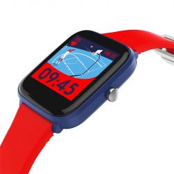 Montre connectée enfant s ice watch smart junior silicone rouge - imports - edora - 2