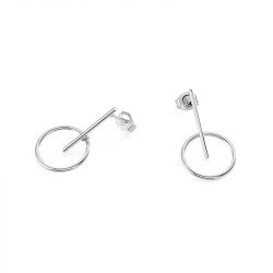 Boucles d'oreilles femme pendantes agatha philring argent 925/1000 02321100-050-tu - boucles-d-oreilles-femme - edora - 0