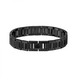 Bracelet homme lacoste metropole l acier noir - bracelets-homme - edora - 0