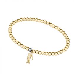 Bracelet femme lacoste orbe acier doré - plus-de-bracelets-femmes - edora - 1