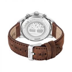 Montre chronographe homme timberland parkman cuir brun - chronographes - edora - 2