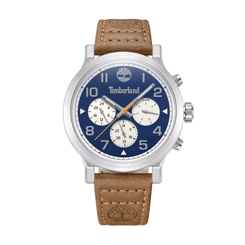 Montre Chronographe Homme TIMBERLAND PANCHER Cuir Brun