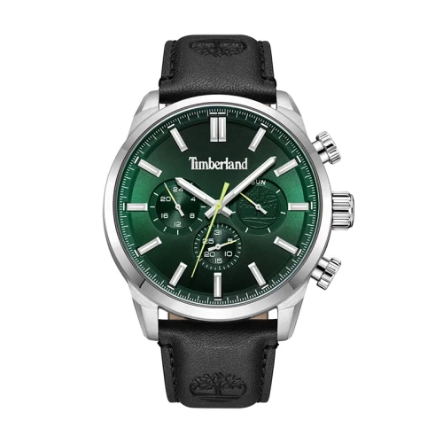 Montre Chronographe Homme TIMBERLAND HENNIKER II Cuir Noir