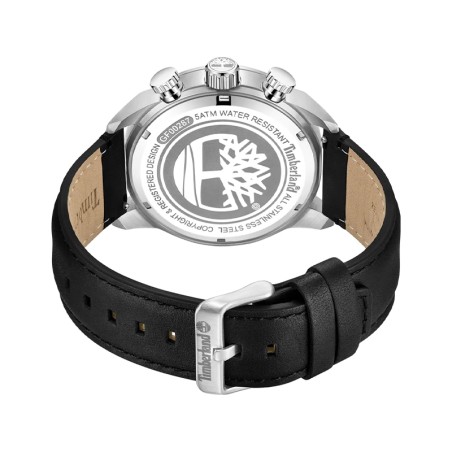 Montre chronographe homme timberland henniker ii cuir noir – chronographes
