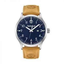 Montre homme timberland trumbull cuir beige - analogiques - edora - 0