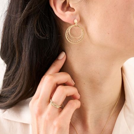 Boucles d’oreilles femme: pendantes, créoles, puces & piercing - boucles-d-oreilles-femme - edora - 2