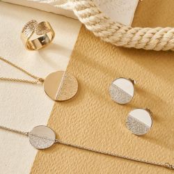 Boucles d'oreilles femme saunier horizon argent 925/1000 - boucles-d-oreilles-femme - edora - 2