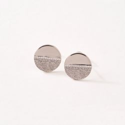 Boucles d'oreilles femme saunier horizon argent 925/1000 - boucles-d-oreilles-femme - edora - 3