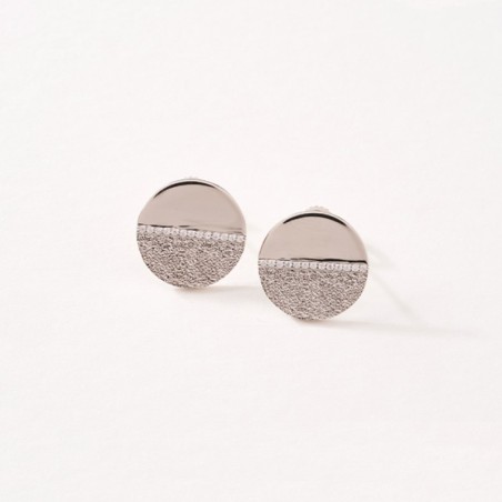 Boucles d'oreilles femme saunier horizon argent 925/1000 – boucles d'oreilles femme