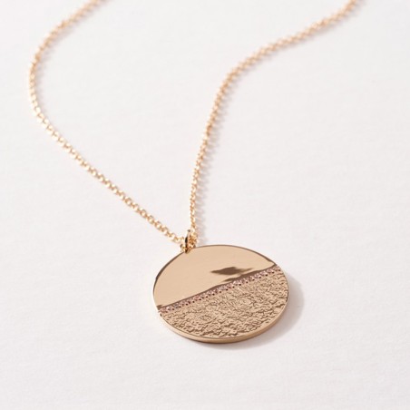 Collier femme saunier horizon plaqué or – tous nos colliers femme