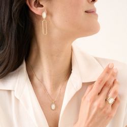 Colliers & chaines : collier or, collier plaqué or & argent (4) - boucles-d-oreilles-femme - edora - 2
