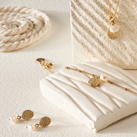 Bracelet femme saunier cabestan plaqué or – bracelets femme