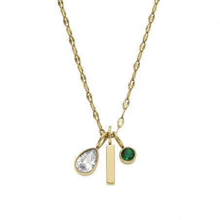 Colliers acier: colliers acier inoxydable & chaines acier - plus-de-colliers-femmes - edora - 1