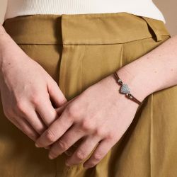 Bracelet cuir femme: bracelet femme jonc, manchette cuir femme - edora - plus-de-bracelets-femmes - edora - 2