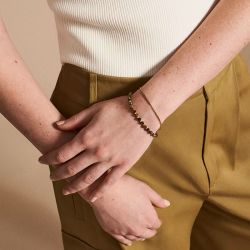 Bracelets homme: bracelet cuir, jonc, gourmette or ou argent - plus-de-bracelets-femmes - edora - 2