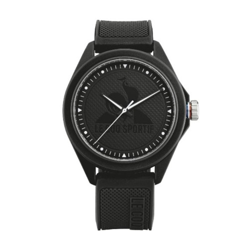 Montre Homme LE COQ SPORTIF MONOCHROME Silicone Noir