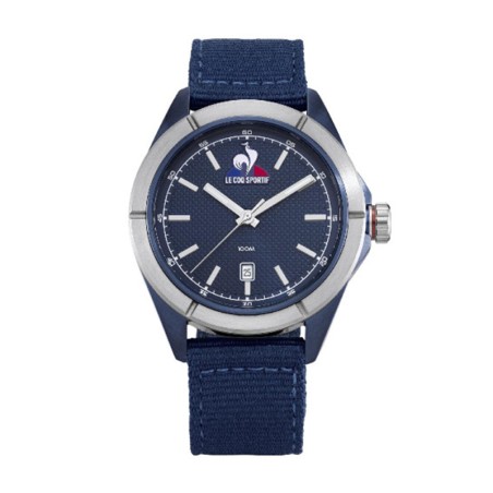 Montre homme le coq sportif essentiel nylon bleu – corbeille